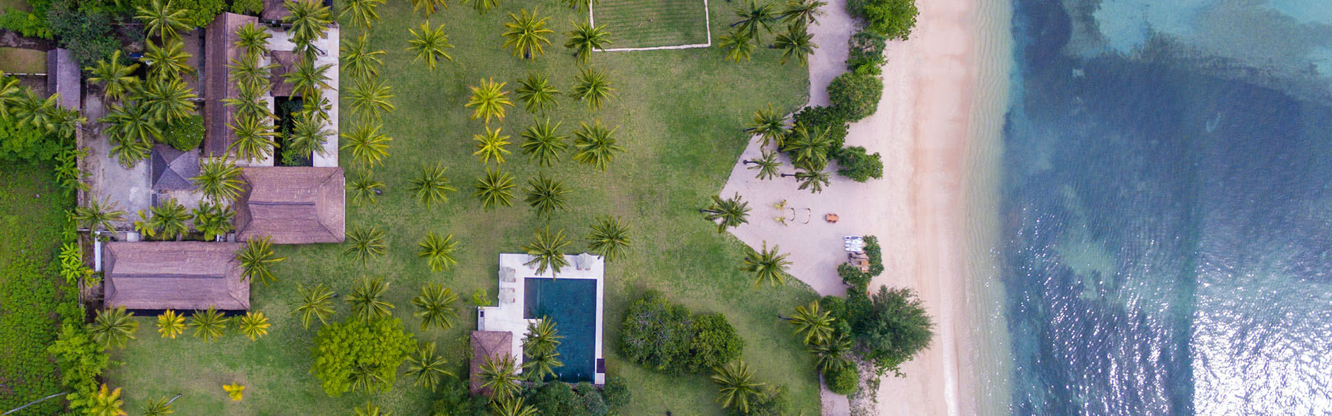 Sira Beach House - Villa aerial